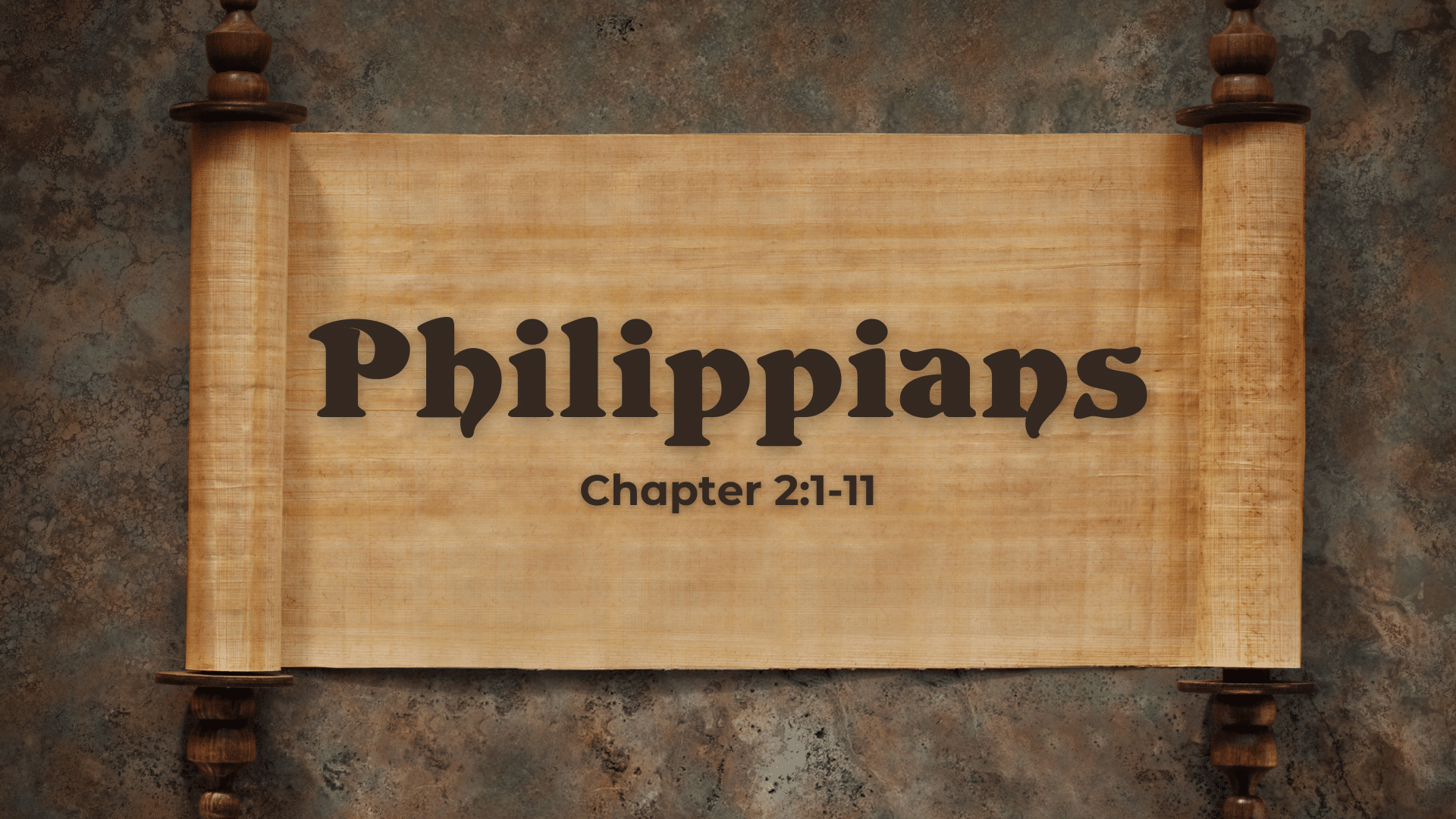 Philippians: Chapter 2:1-11