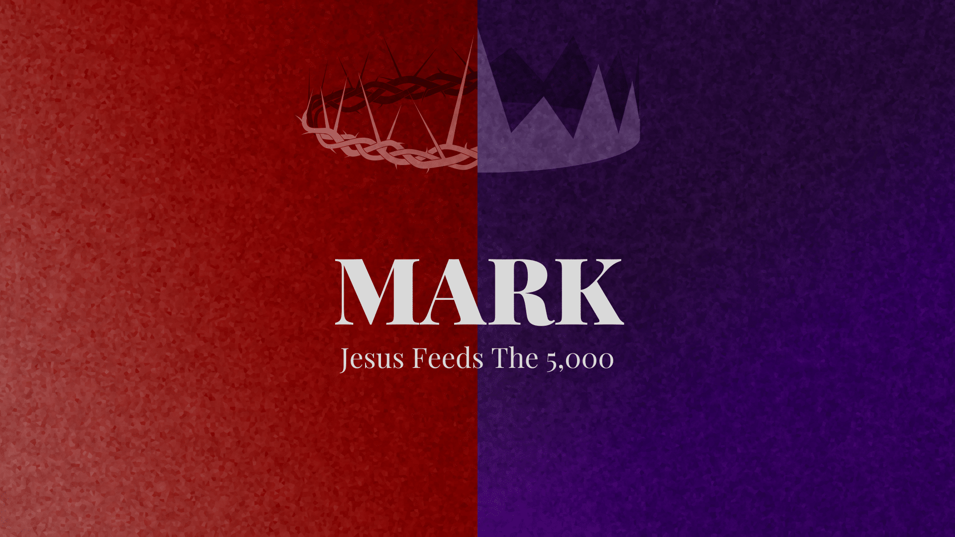 Mark: Jesus Feeds The 5,000