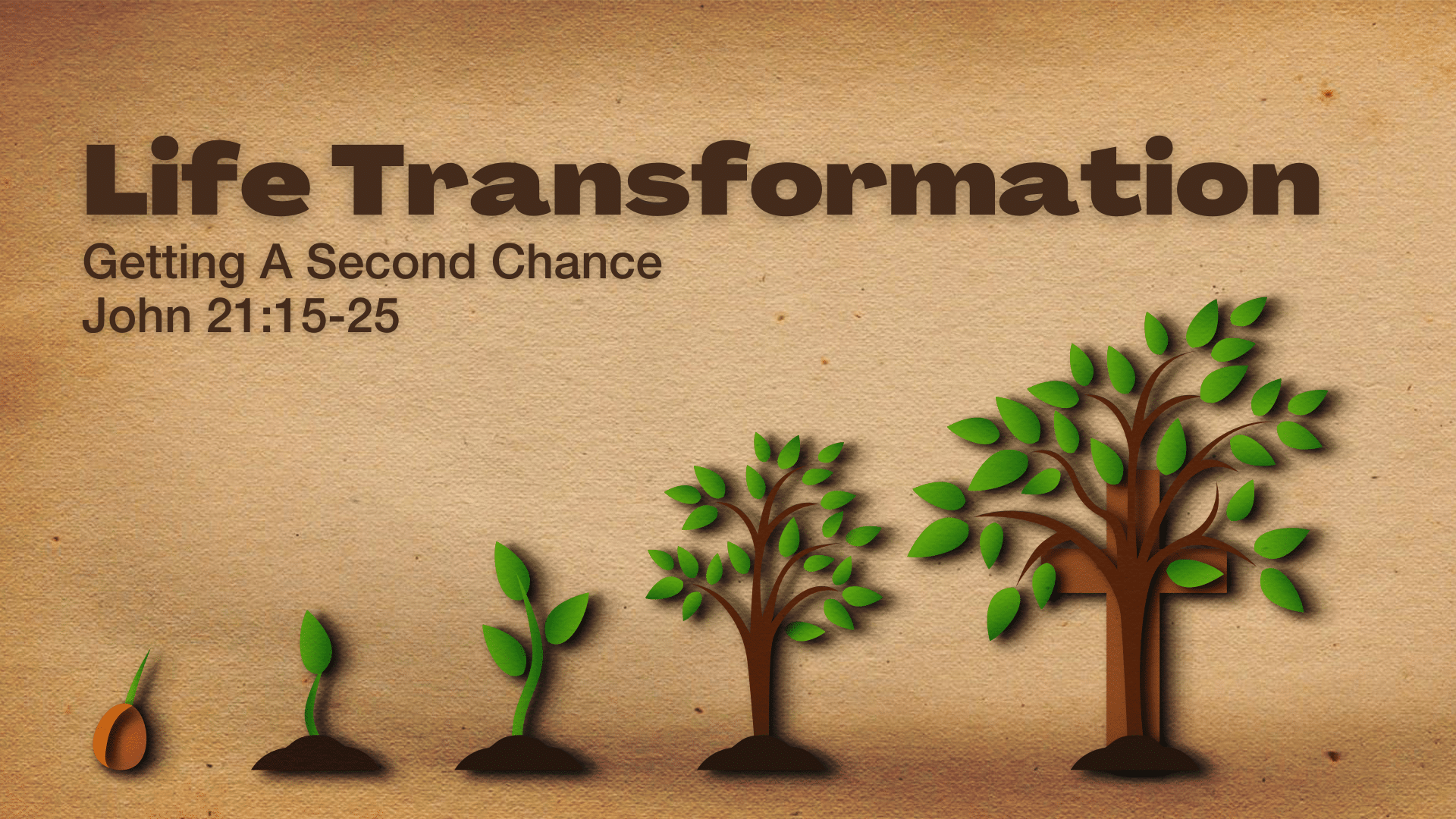 Life Transformation: Getting A Second Chance