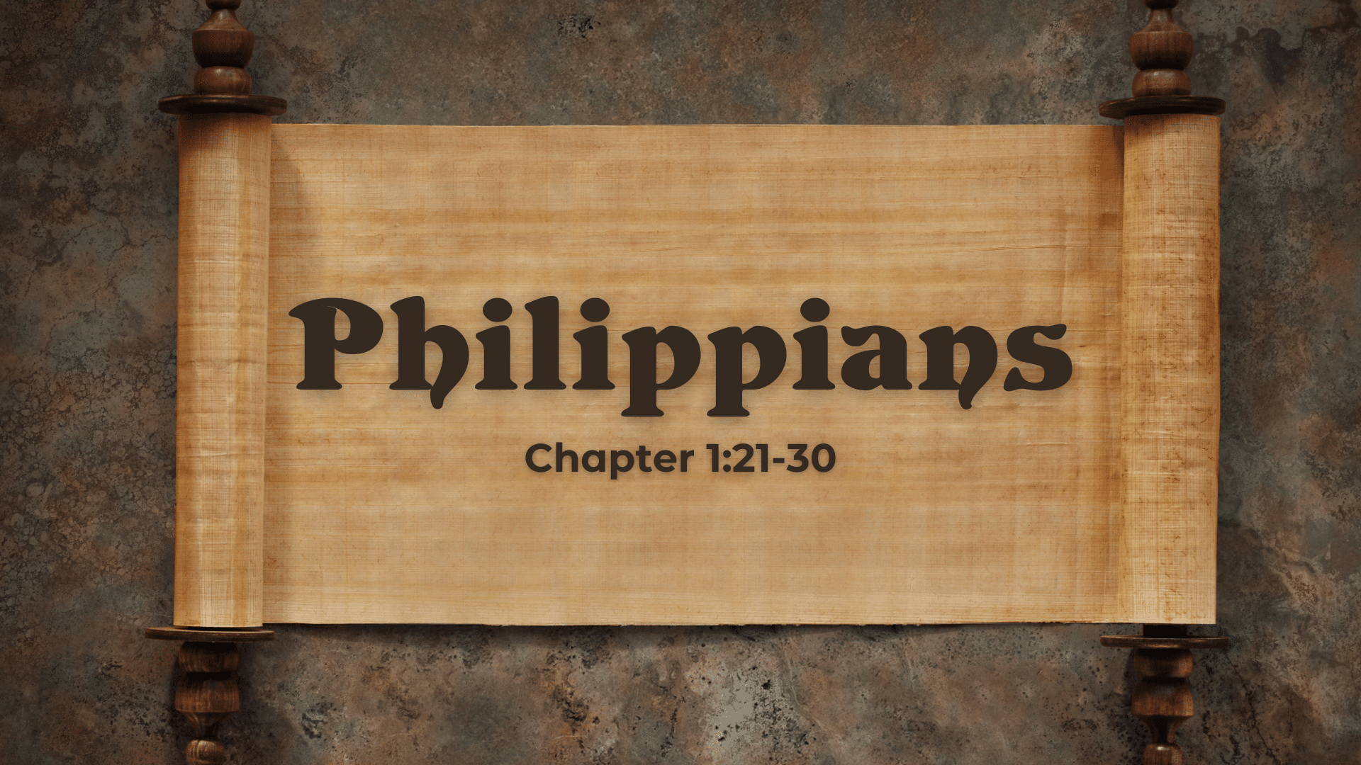 Philippians: Live Is Christ, Die Is Gain